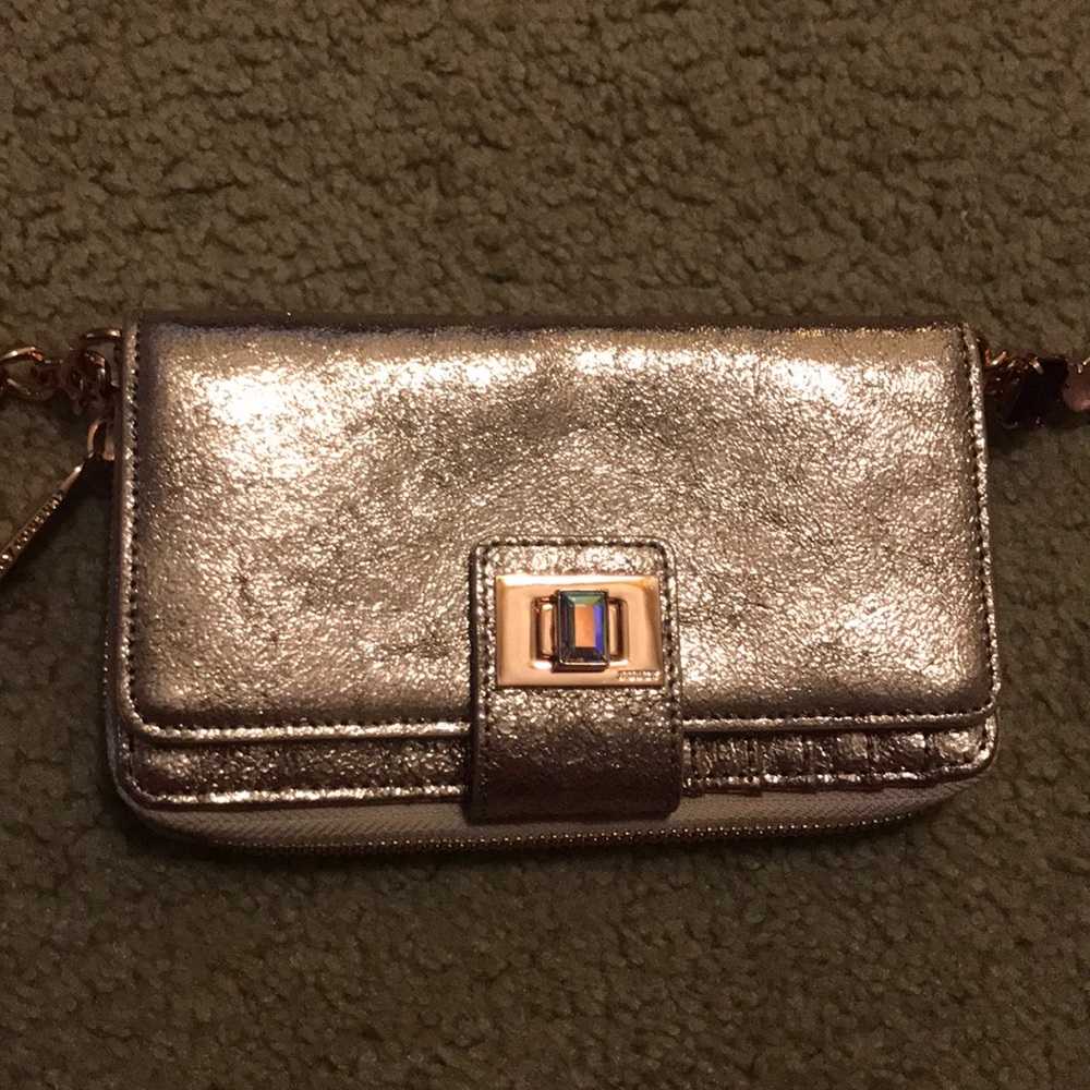 Juicy Couture Clash Leather Crossbody Wallet - Picture 3 of 7